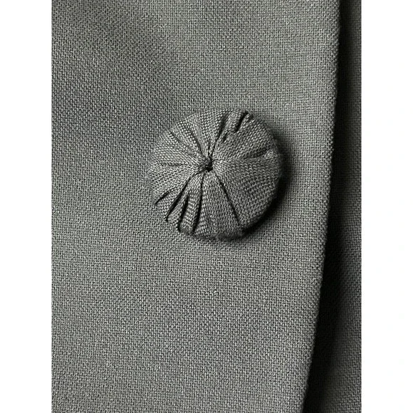 Tahari ASL Black Button Up Womens Blazer Jacket  Petite 4P Business Casual - Picture 9 of 9